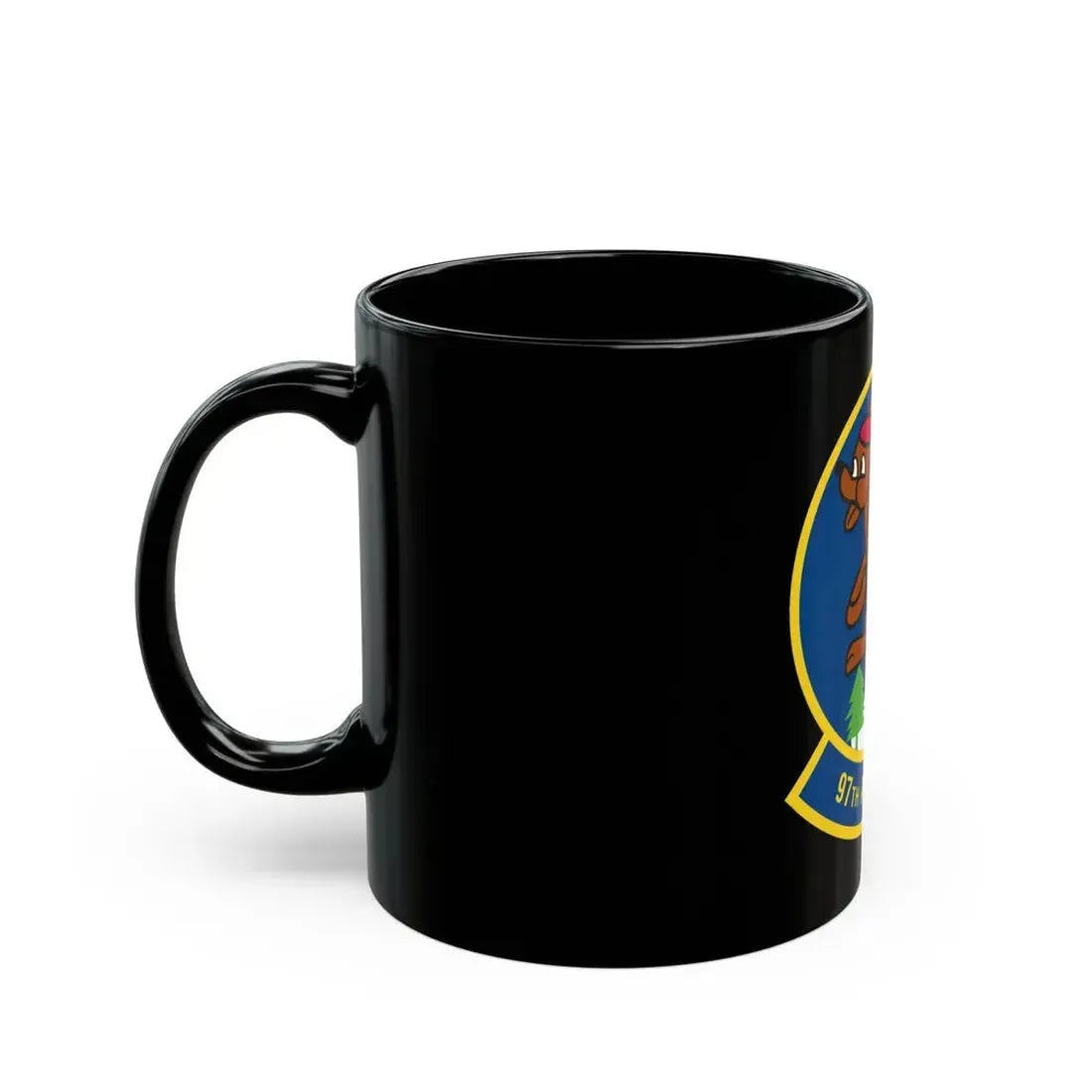 97 Airlift Squadron AFRC (U.S. Air Force) Black Coffee Mug - Go Mug Yourself