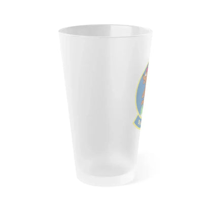 97 Airlift Squadron AFRC (U.S. Air Force) Frosted Pint Glass 16oz - Go Mug Yourself
