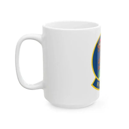 97 Airlift Squadron AFRC (U.S. Air Force) White Coffee Mug - Go Mug Yourself