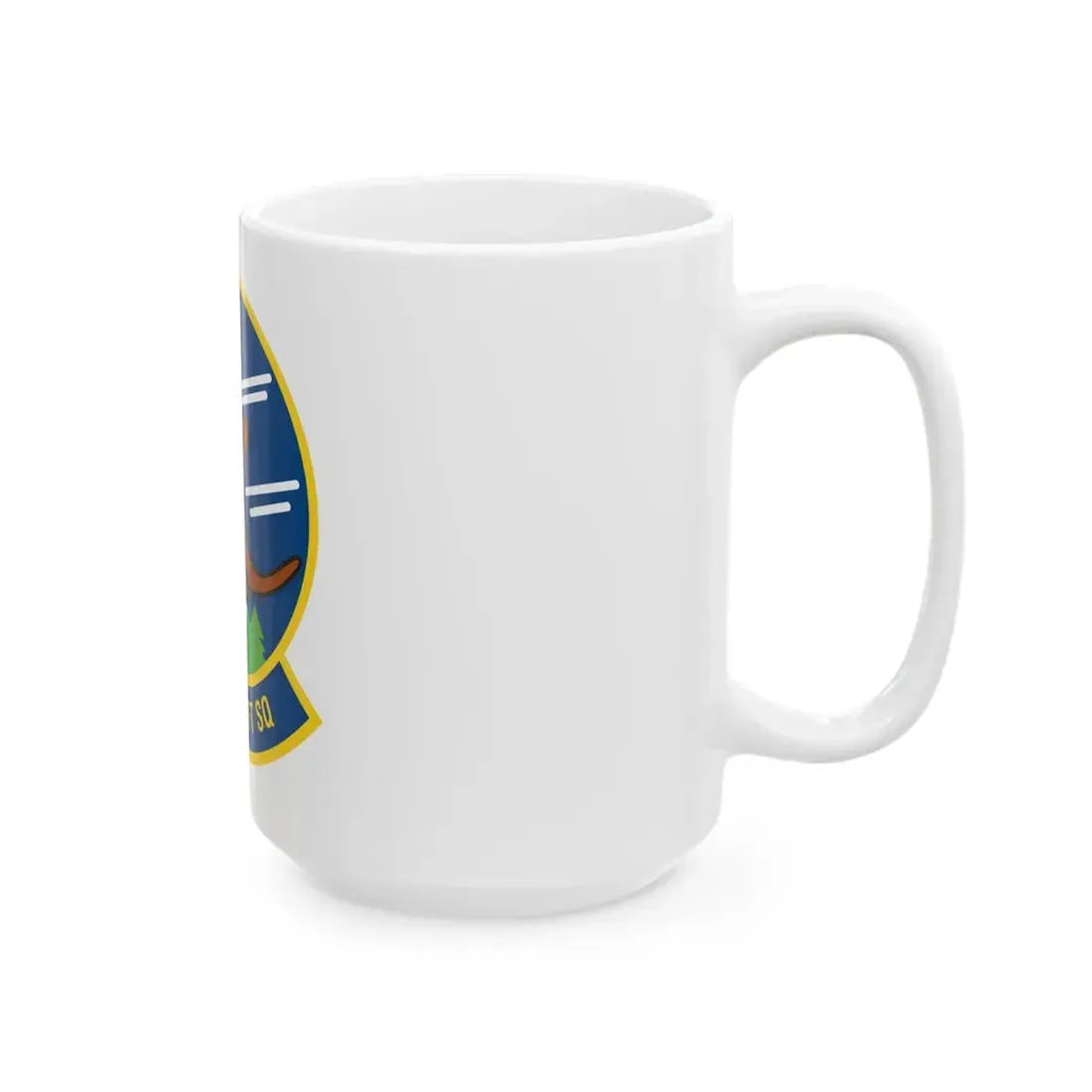 97 Airlift Squadron AFRC (U.S. Air Force) White Coffee Mug - Go Mug Yourself