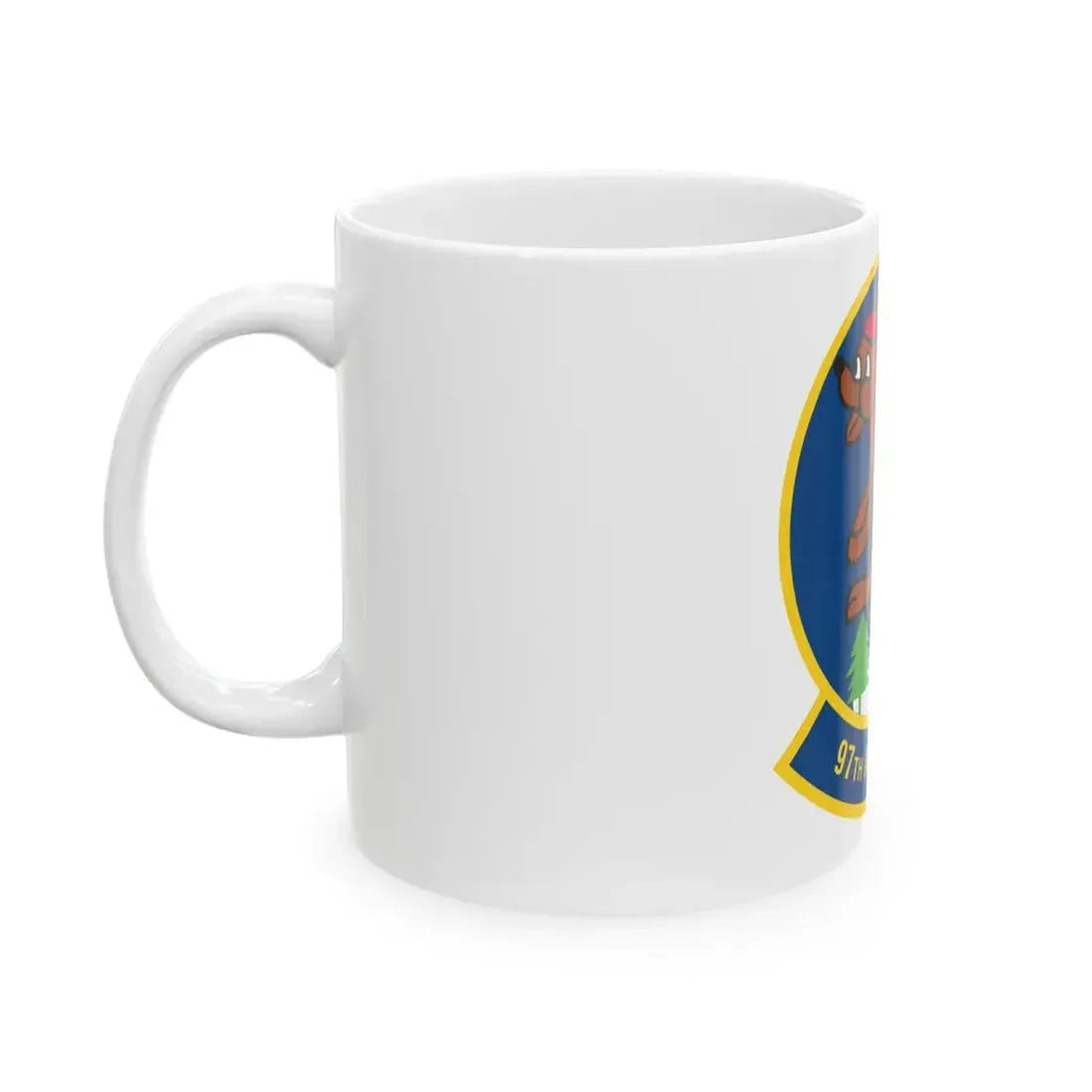 97 Airlift Squadron AFRC (U.S. Air Force) White Coffee Mug - Go Mug Yourself