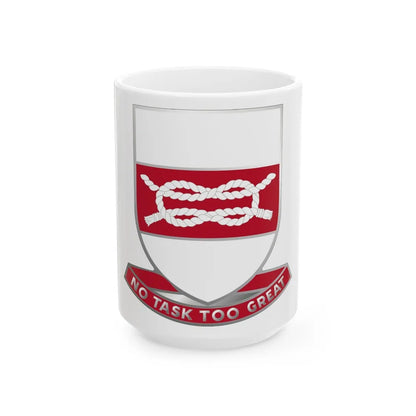 97 Engineer Battalion (U.S. Army) White Coffee Mug-15oz-Go Mug Yourself