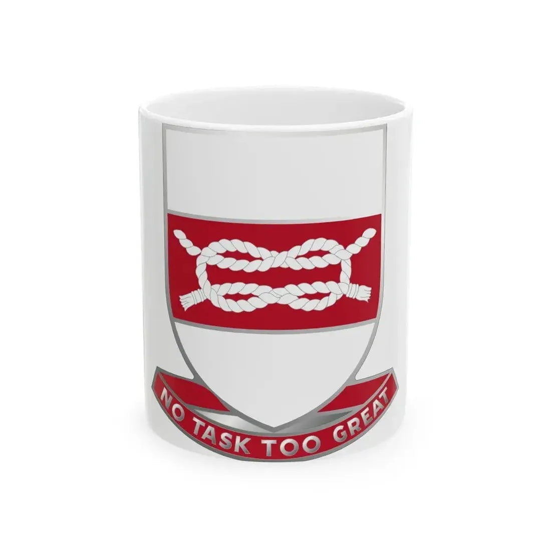 97 Engineer Battalion (U.S. Army) White Coffee Mug - Go Mug Yourself