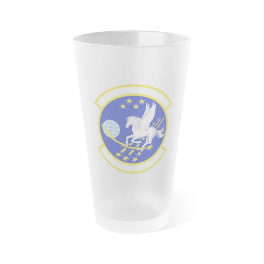 97 Intelligence Squadron ACC (U.S. Air Force) Frosted Pint Glass 16oz-16oz-Frosted-Go Mug Yourself