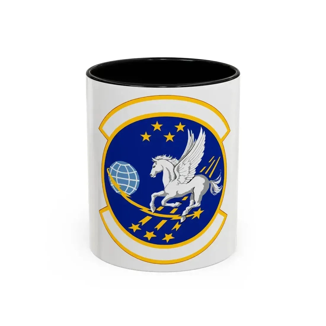 97 Intelligence Squadron ACC (U.S. Air Force) Accent Coffee Mug 11oz Black - Go Mug Yourself