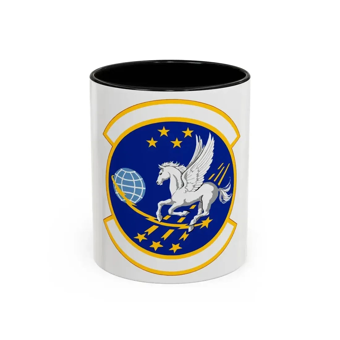 97 Intelligence Squadron ACC (U.S. Air Force) Accent Coffee Mug 11oz Black - Go Mug Yourself