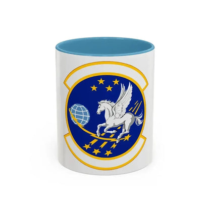 97 Intelligence Squadron ACC (U.S. Air Force) Accent Coffee Mug 11oz Light Blue - Go Mug Yourself