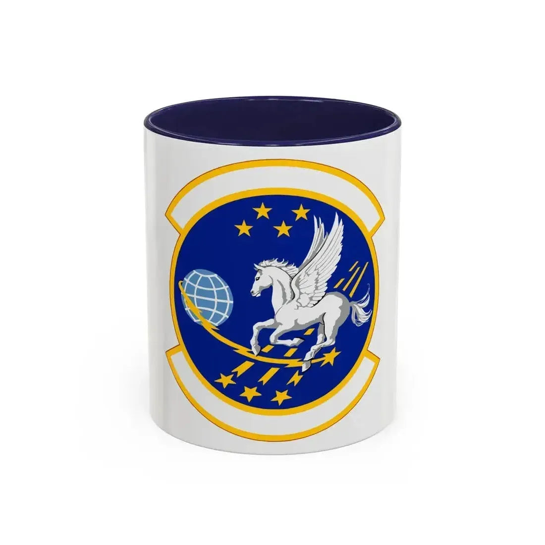 97 Intelligence Squadron ACC (U.S. Air Force) Accent Coffee Mug 11oz Navy - Go Mug Yourself