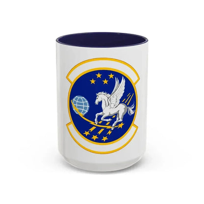 97 Intelligence Squadron ACC (U.S. Air Force) Accent Coffee Mug 15oz Navy - Go Mug Yourself