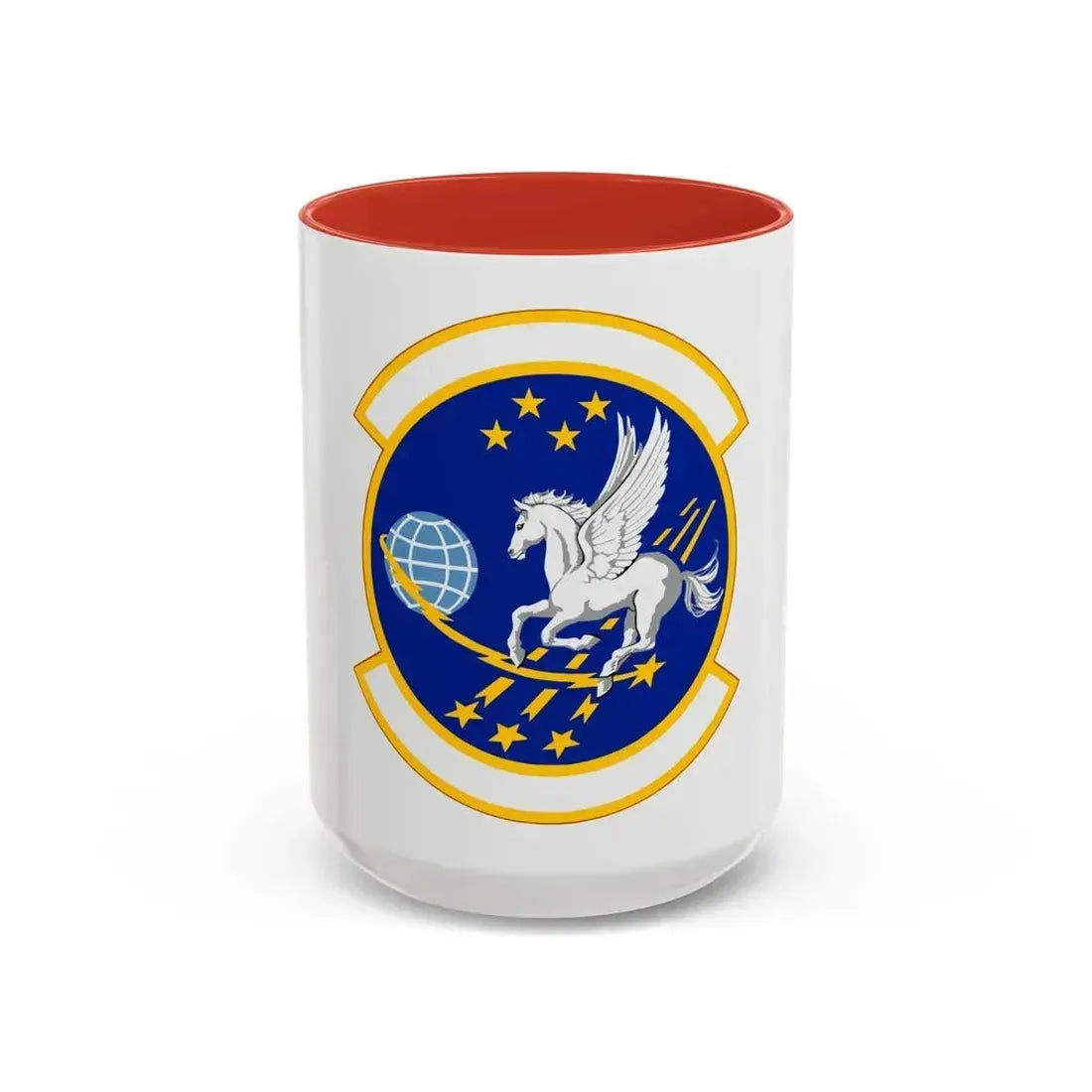 97 Intelligence Squadron ACC (U.S. Air Force) Accent Coffee Mug 15oz Red - Go Mug Yourself