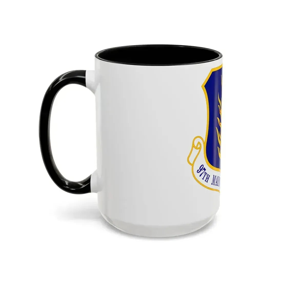 97 Maintenance Group AETC (U.S. Air Force) Accent Coffee Mug - Go Mug Yourself