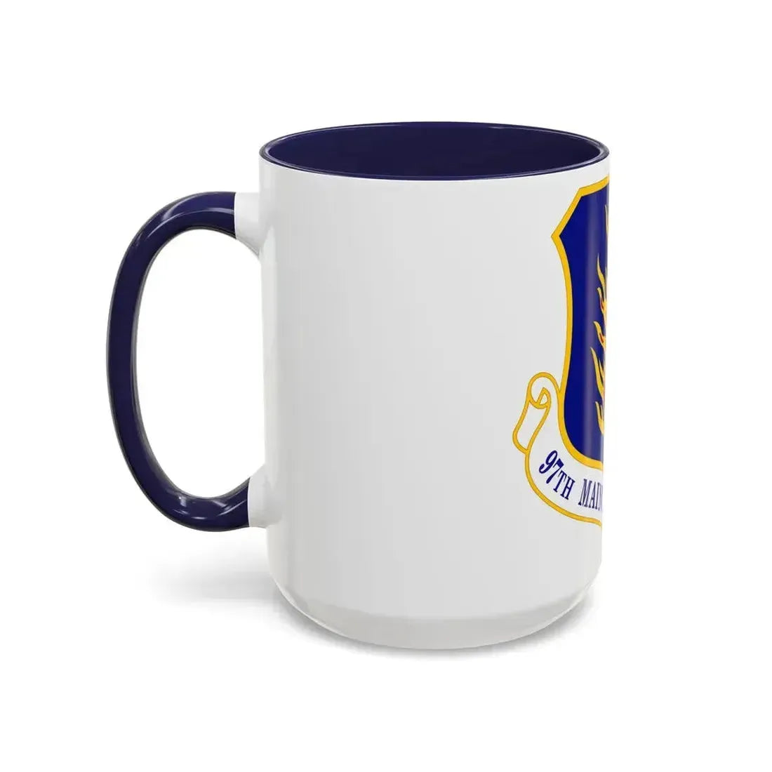 97 Maintenance Group AETC (U.S. Air Force) Accent Coffee Mug - Go Mug Yourself