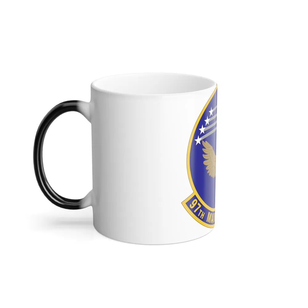 97 Maintenance Squadron AETC (U.S. Air Force) Color Changing Coffee Mug-Go Mug Yourself