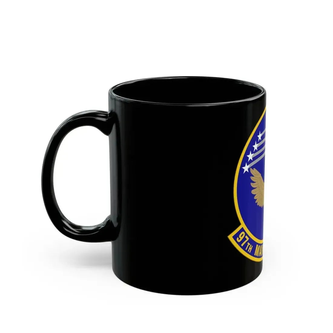 97 Maintenance Squadron AETC (U.S. Air Force) Black Coffee Mug - Go Mug Yourself