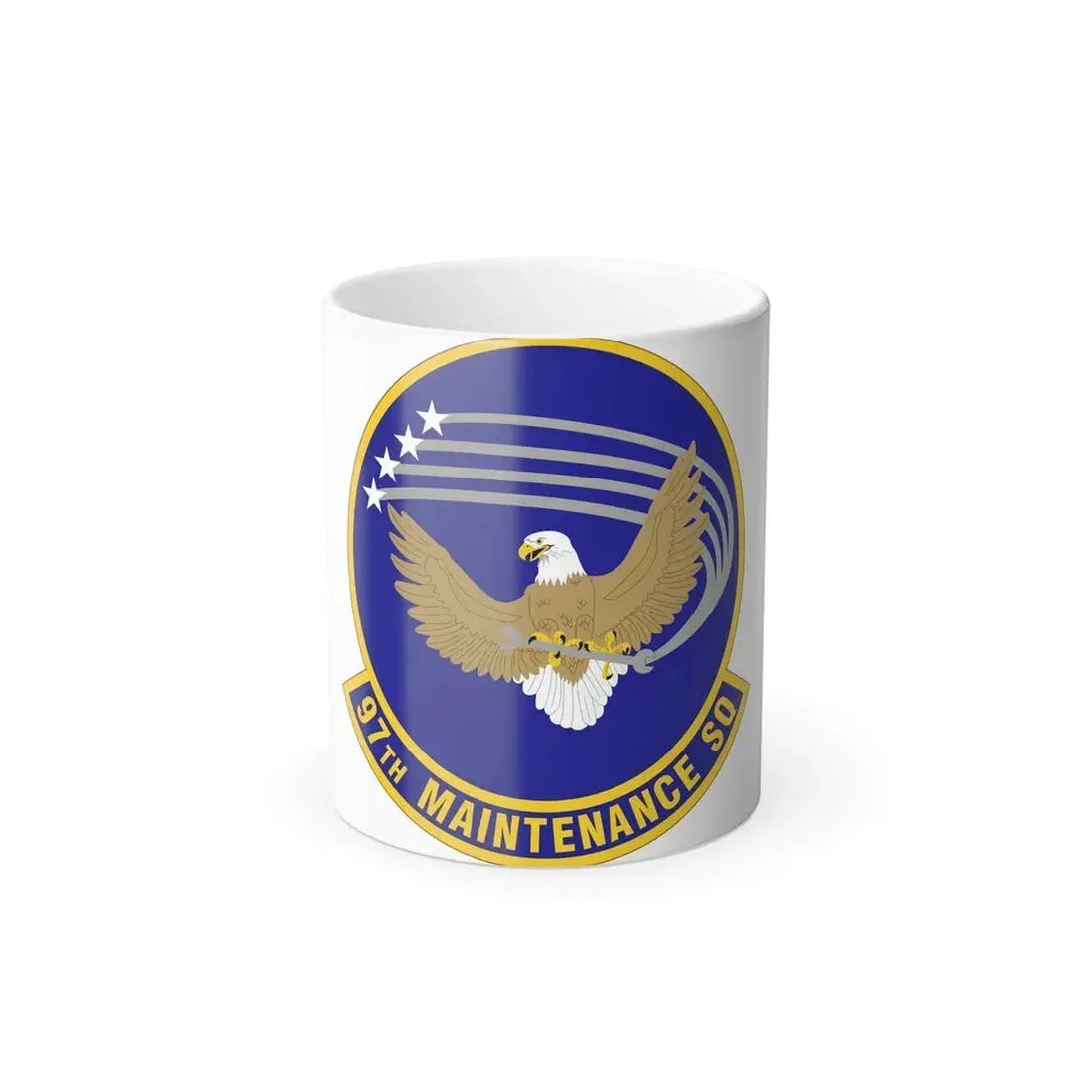 97 Maintenance Squadron AETC (U.S. Air Force) Color Changing Coffee Mug 11oz - Go Mug Yourself