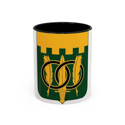 97 Military Police Battalion 2 (U.S. Army) Accent Coffee Mug 11oz Black - Go Mug Yourself