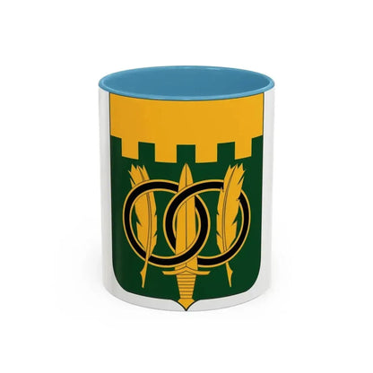 97 Military Police Battalion 2 (U.S. Army) Accent Coffee Mug 11oz Light Blue - Go Mug Yourself