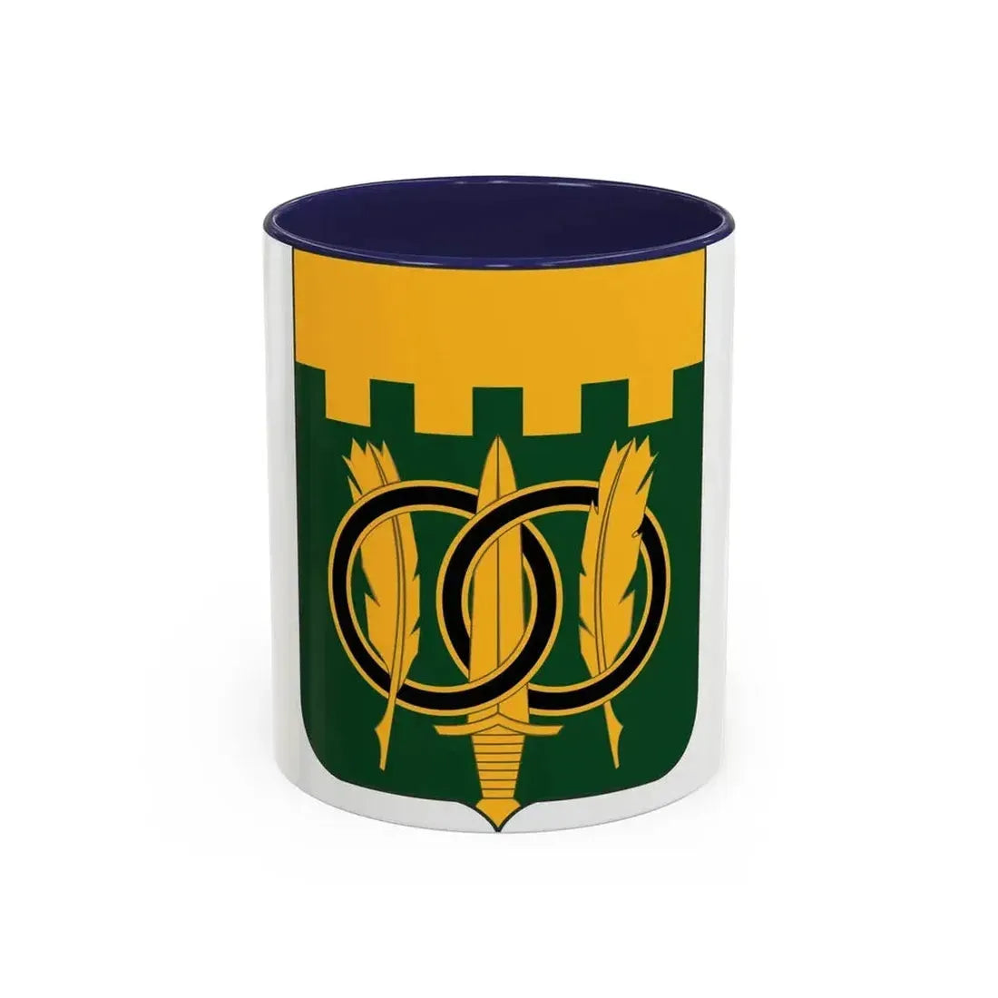 97 Military Police Battalion 2 (U.S. Army) Accent Coffee Mug 11oz Navy - Go Mug Yourself