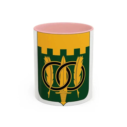 97 Military Police Battalion 2 (U.S. Army) Accent Coffee Mug 11oz Pink - Go Mug Yourself