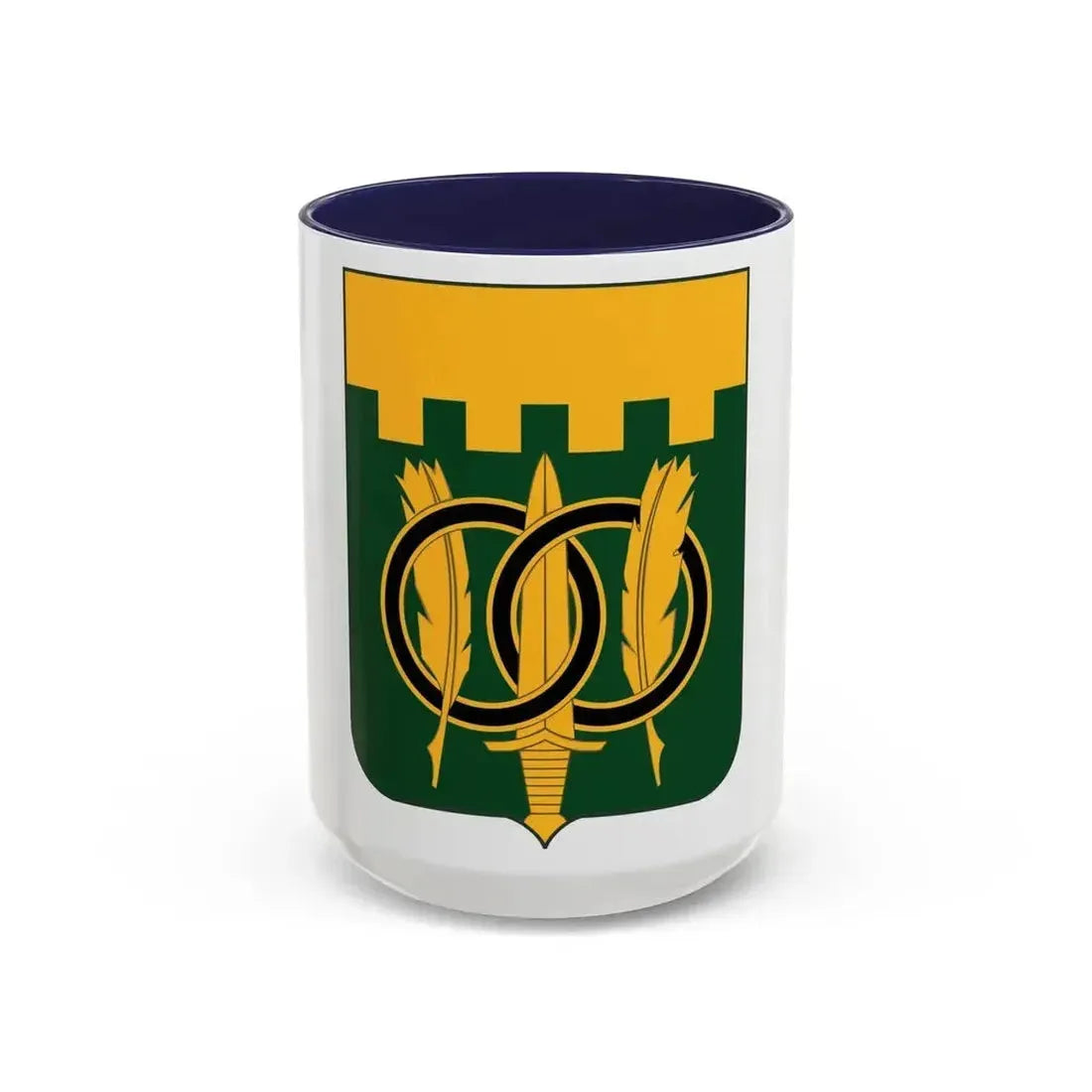 97 Military Police Battalion 2 (U.S. Army) Accent Coffee Mug 15oz Navy - Go Mug Yourself