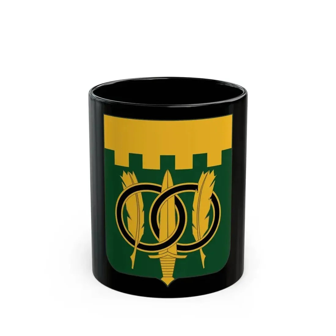 97 Military Police Battalion 2 (U.S. Army) Black Coffee Mug 11oz - Go Mug Yourself
