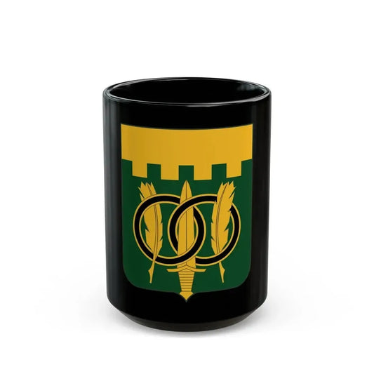 97 Military Police Battalion 2 (U.S. Army) Black Coffee Mug 15oz - Go Mug Yourself