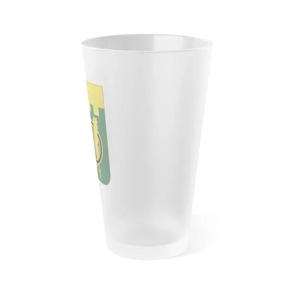 97 Military Police Battalion 2 (U.S. Army) Frosted Pint Glass 16oz - Go Mug Yourself