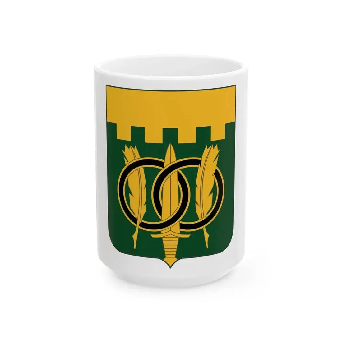 97 Military Police Battalion 2 (U.S. Army) White Coffee Mug 15oz - Go Mug Yourself