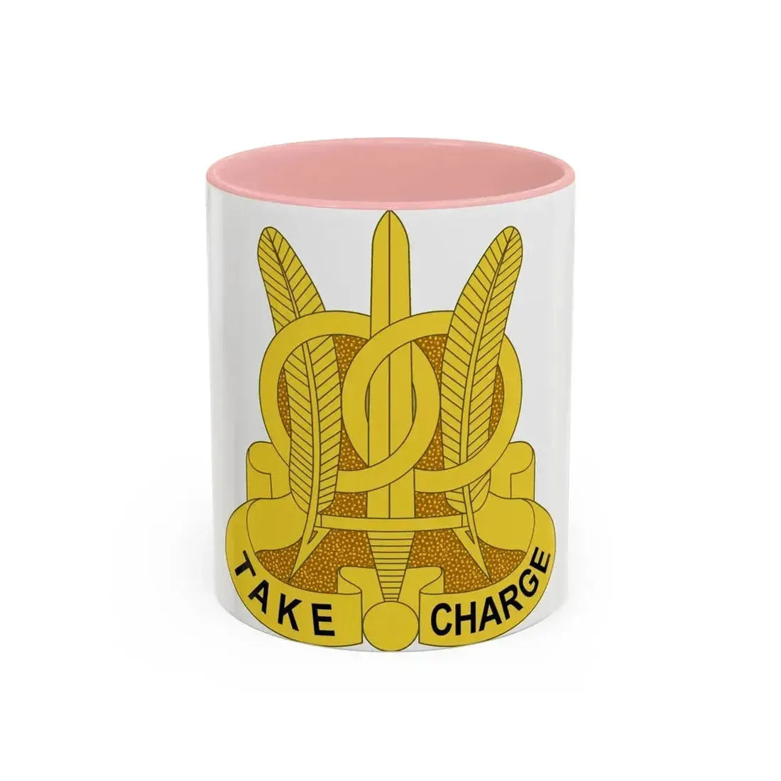 97 Military Police Battalion (U.S. Army) Accent Coffee Mug 11oz Pink - Go Mug Yourself