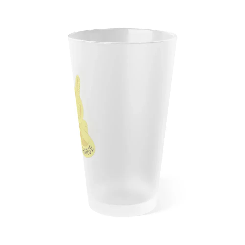 97 Military Police Battalion (U.S. Army) Frosted Pint Glass 16oz - Go Mug Yourself