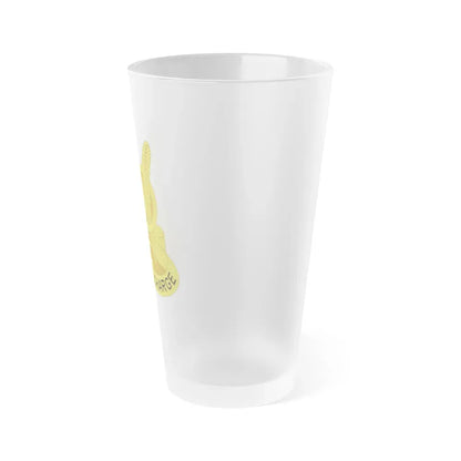97 Military Police Battalion (U.S. Army) Frosted Pint Glass 16oz - Go Mug Yourself