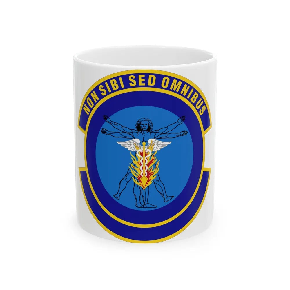 97 Operational Medical Readiness Squadron AETC (U.S. Air Force) White Coffee Mug-11oz-Go Mug Yourself