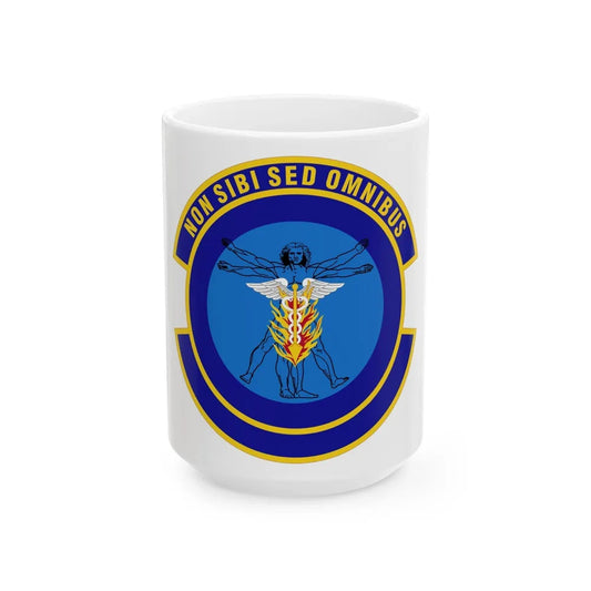 97 Operational Medical Readiness Squadron AETC (U.S. Air Force) White Coffee Mug-15oz-Go Mug Yourself