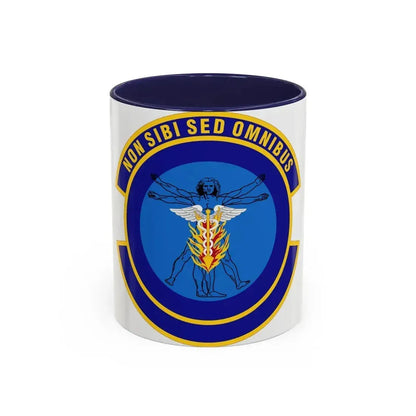 97 Operational Medical Readiness Squadron AETC (U.S. Air Force) Accent Coffee Mug 11oz Navy - Go Mug Yourself