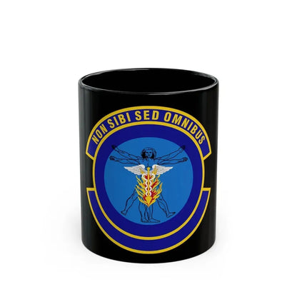 97 Operational Medical Readiness Squadron AETC (U.S. Air Force) Black Coffee Mug 11oz - Go Mug Yourself