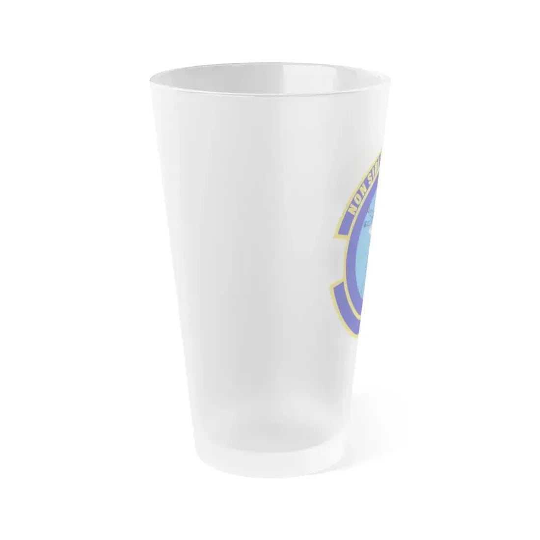 97 Operational Medical Readiness Squadron AETC (U.S. Air Force) Frosted Pint Glass 16oz - Go Mug Yourself