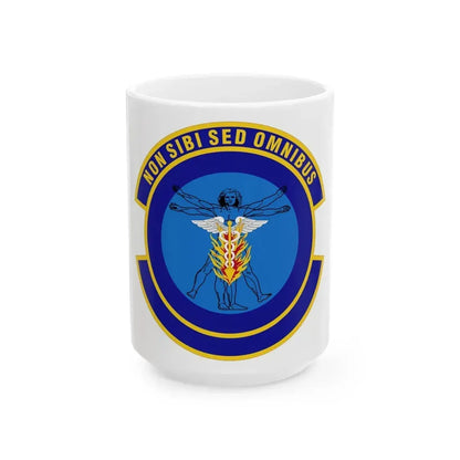 97 Operational Medical Readiness Squadron AETC (U.S. Air Force) White Coffee Mug 15oz - Go Mug Yourself