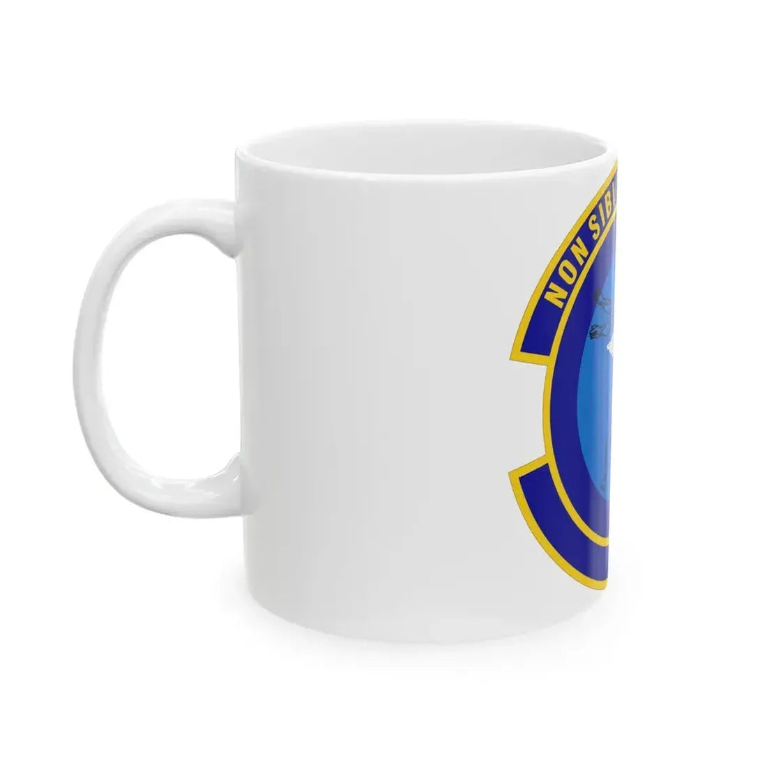 97 Operational Medical Readiness Squadron AETC (U.S. Air Force) White Coffee Mug - Go Mug Yourself