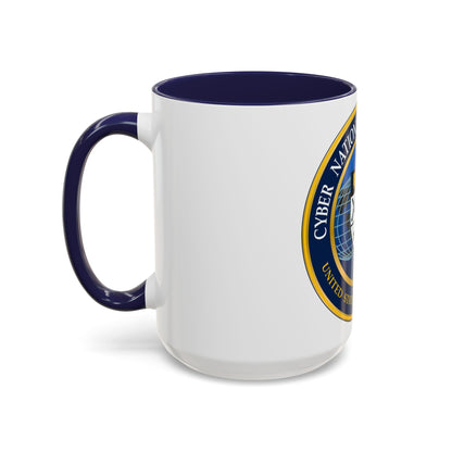 Cyber National Mission Force (U.S. Army) Accent Coffee Mug