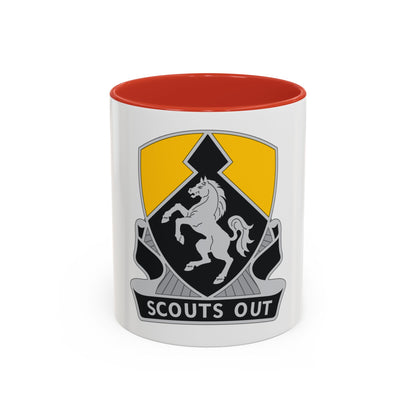 153 Cavalry Regiment (U.S. Army) Accent Coffee Mug
