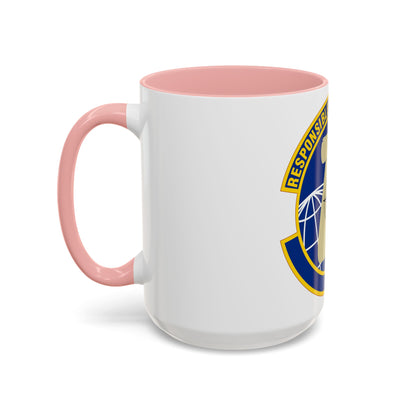 764 Enterprise Sourcing Squadron AFMC (U.S. Air Force) Accent Coffee Mug