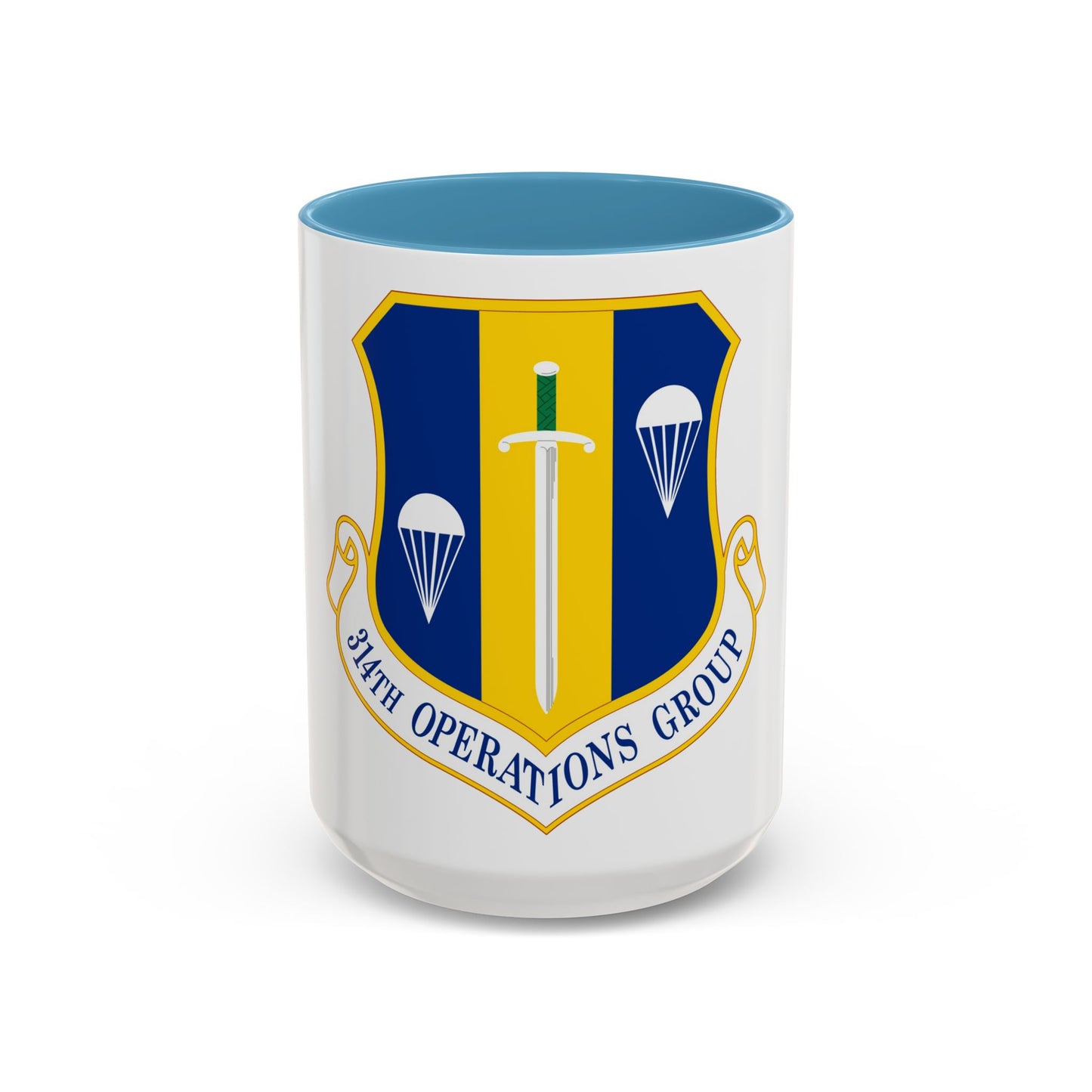 314 Operations Group AETC (U.S. Air Force) Accent Coffee Mug