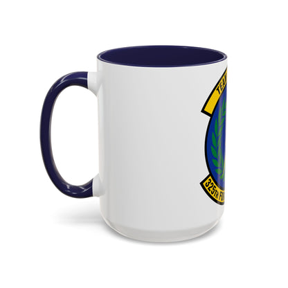 325 Force Support Squadron AETC (U.S. Air Force) Accent Coffee Mug