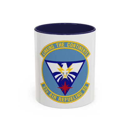 32 Air Refueling Squadron AMC (U.S. Air Force) Accent Coffee Mug