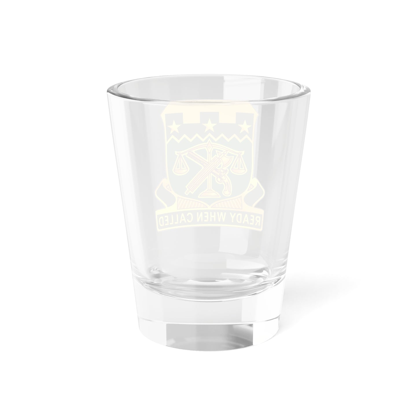 Verre à liqueur du 105e bataillon de police militaire (armée américaine) 1,5 oz