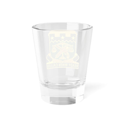 Verre à liqueur du 105e bataillon de police militaire (armée américaine) 1,5 oz