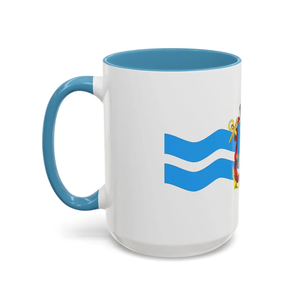 Flag of Mykolaiv Ukraine - Accent Coffee Mug-Go Mug Yourself