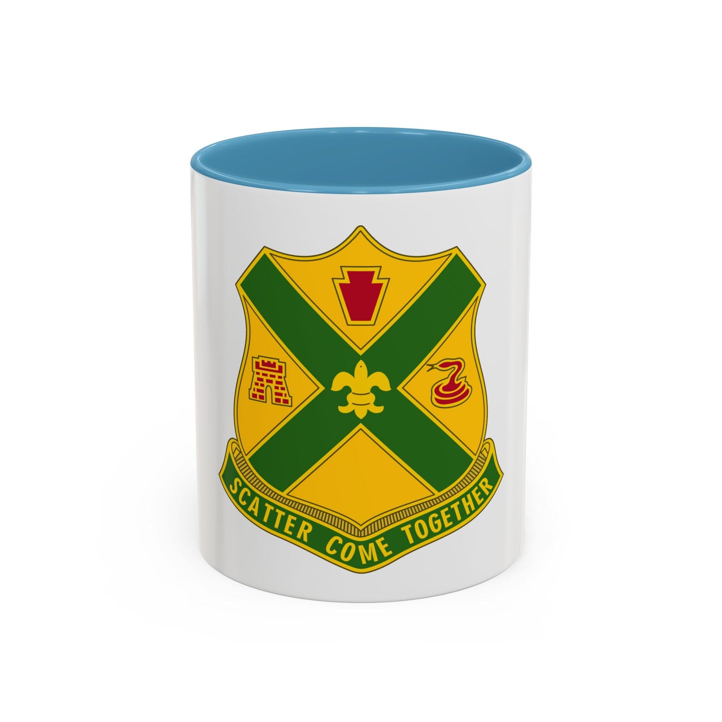 200th Field Artillery Battalion (U.S. Army) Accent Coffee Mug