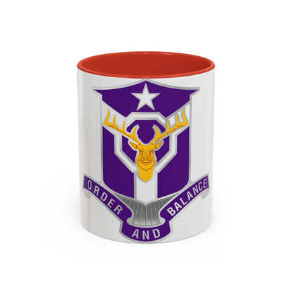 83 Civil Affairs Battalion (U.S. Army) Accent Coffee Mug