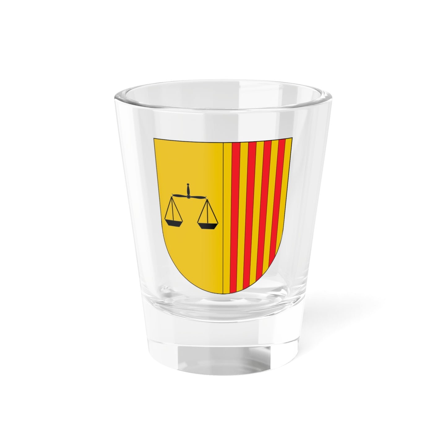 Escut dAransís (Spain) (Coat of Arms) Shot Glass 1.5oz